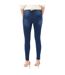 Women's long denim pants style legging made of elastic fabric D2001