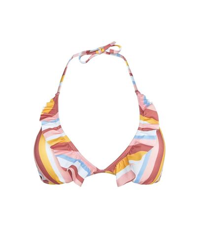 Haut de maillot triangle multicolore Sorbet