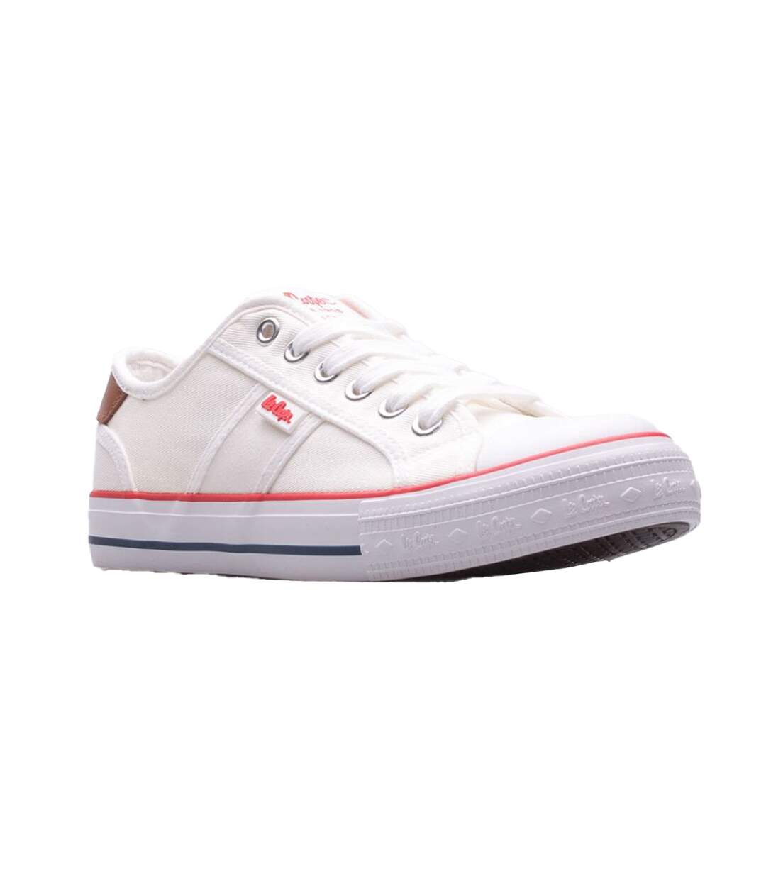 Baskets Femme Blanc Lee Cooper-1