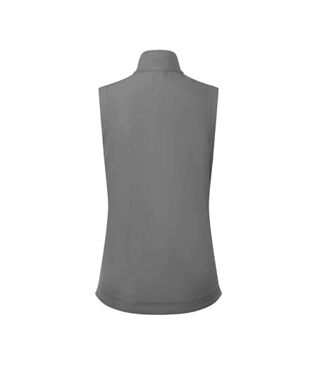 Womens/ladies Windchecker Gilet Dark Grey Premier