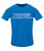 T-shirt Motif/style Logo Monochrome Homme Bleu Saphir Diesel-1