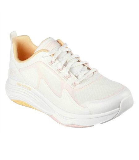 Womens/ladies D´lux Fitness Running Trainers Natural Skechers