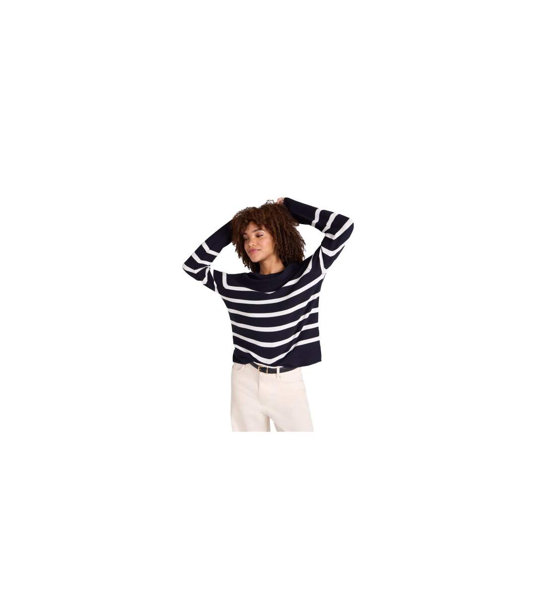 Pull Femme Bleu Marine Animal-1