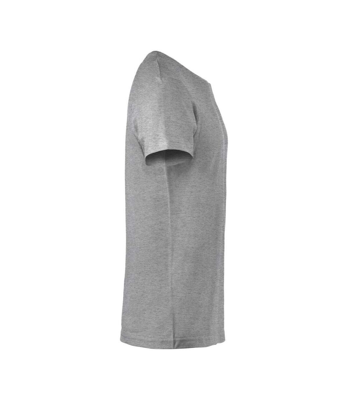 Clique Mens Melange T-Shirt (Gray)