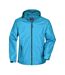Veste Imperméable Homme Turquoise Vif Gris Foncé James And Nicholson-1