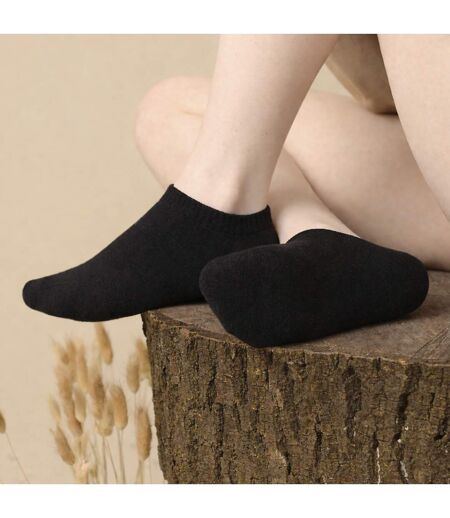 3 Pack Mens Plain Sports Trainer Socks - Comfortable Everyday Ankle Socks