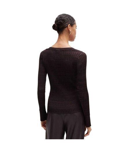 Sweat Firama Femme Marron Boss