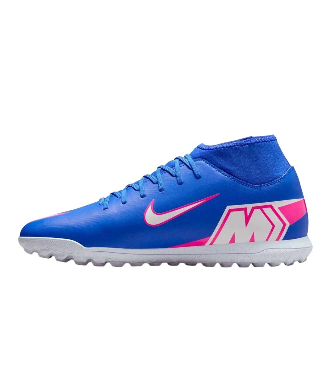 Mens Mercurial Superfly 10 Football Boots Blue White Pink Nike-2