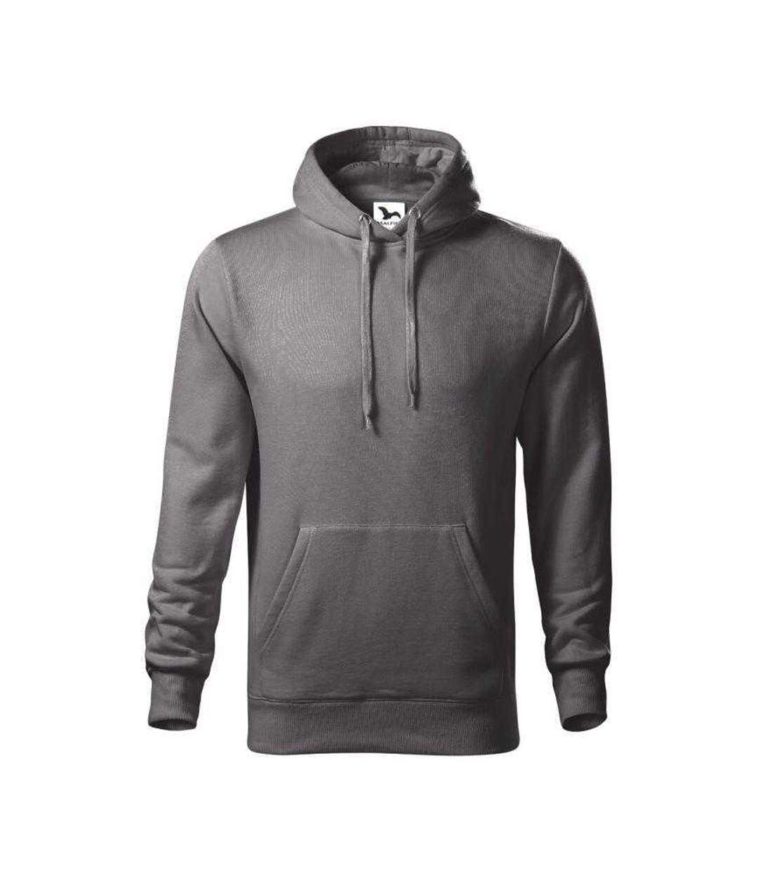 Mens Cape Hoodie Grey Malfini-1