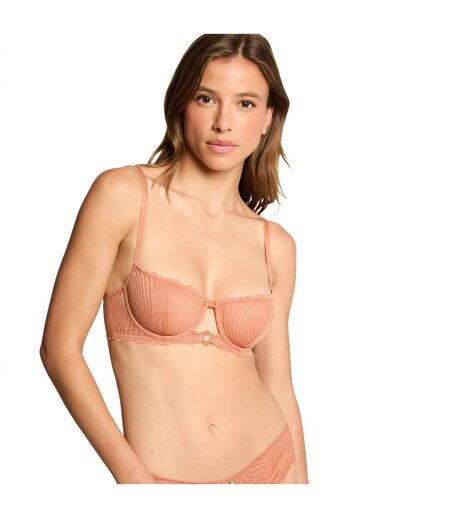 Soutien-gorge armatures caramel Garance