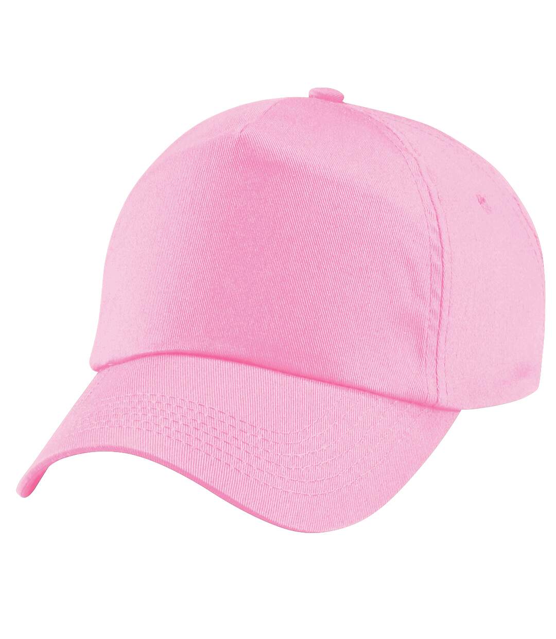 Casquette de baseball 100% coton enfant unisexe rose Beechfield-1