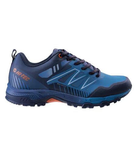 Baskets Favet Homme Bleu Marine Bleu Orange Foncé Hi-Tec
