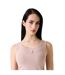 Débardeur Motif/style Logo Triangulaire Olympe Femme Mauve Guess-3