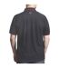 Trespass Mens Bonington Short Sleeve Active Polo Shirt (Dark Grey)