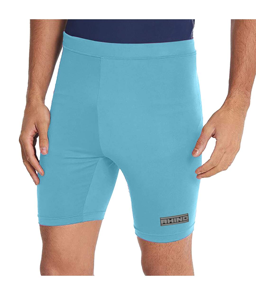 Short base layer homme bleu clair Rhino-2