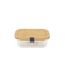 Lunch Box Verre & Bambou Repas 52cl Transparent-1
