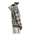 Sweat À Capuche Motif/style Pied-de-poule Homme Beige Boss-4