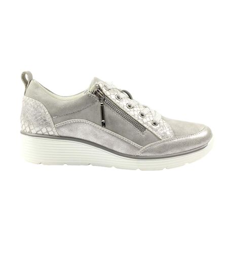 Baskets Kiley Femme Argenté Lunar