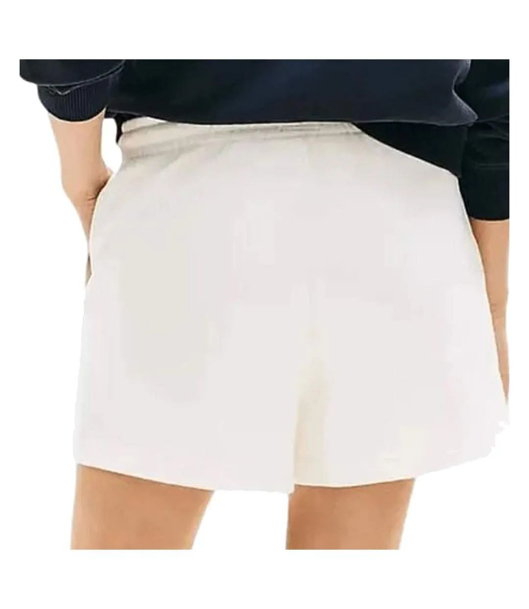 Short beige femme tommy hilfiger tjw script lbl-2