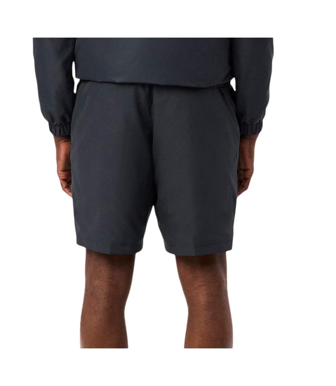 Short gris homme lacoste tennis en taffetas-2