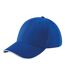 Casquette Athleisure Bleu Roi Vif Blanc Beechfield-2