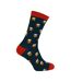 1 Pack Mens Novelty Patterned Bamboo Socks-1