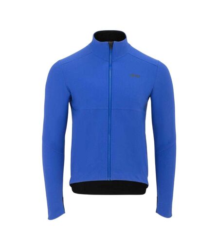 Mens Thermal Long-sleeved Soft Shell Jacket Royal Blue Dhb