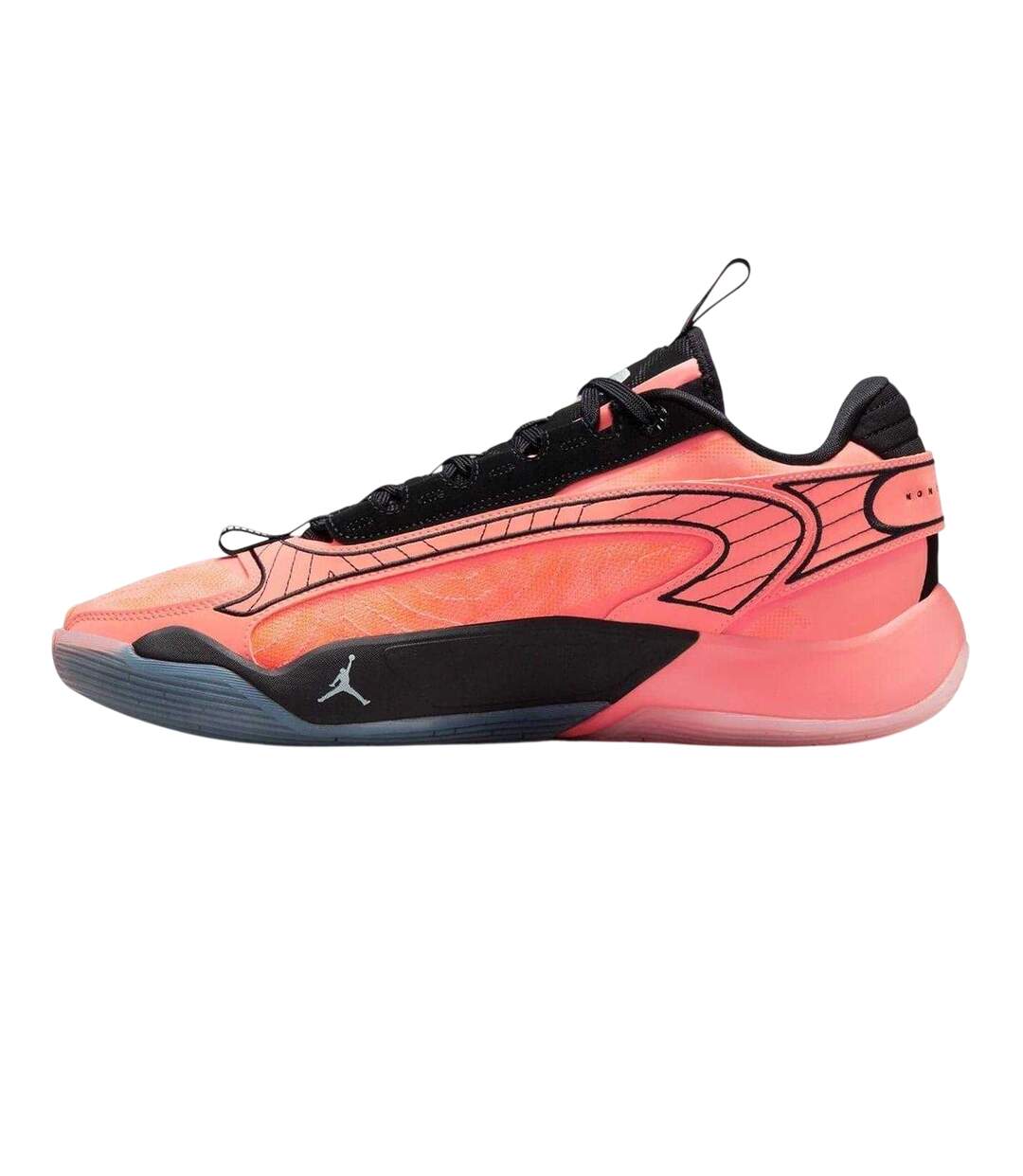 Chaussures De Basket Air Jordan Luka Homme Orange Vert Clair Noir Nike-3