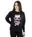 Disney Sweat-shirt Womens/Ladies Lilo & Stitch Santa's Here (Noir) - UTBI23058-2