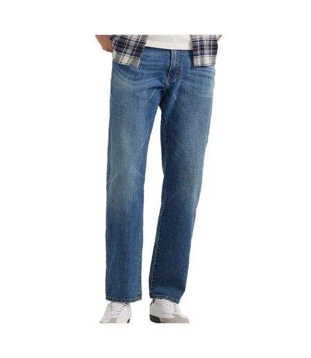 Jean straight bleu homme lee elmside - w38-l34