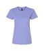 T-shirt Softstyle Femme Violet Clair Gildan-1