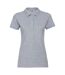 Polo Femme Oxford Clair Chiné Russell-1