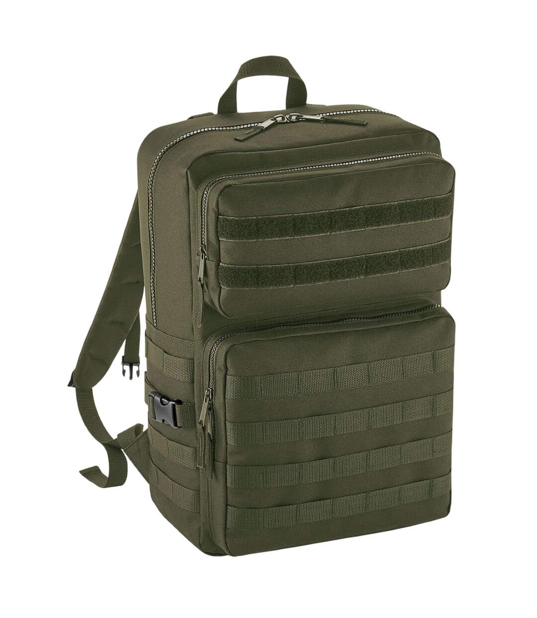Sac À Dos Molle Tactical Taille Unique Vert Kaki Bagbase-2