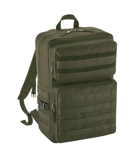 Sac À Dos Molle Tactical Taille Unique Vert Kaki Bagbase