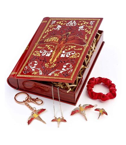 Harry Potter Fawkes Gift Set (Red) (One Size) - UTTA10122