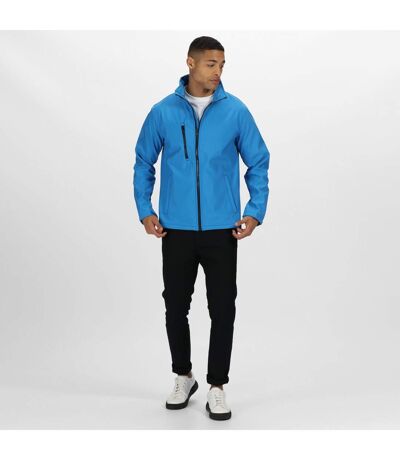 Regatta Mens Ablaze 3 Layer Softshell Jacket (French Blue) - UTRG5119