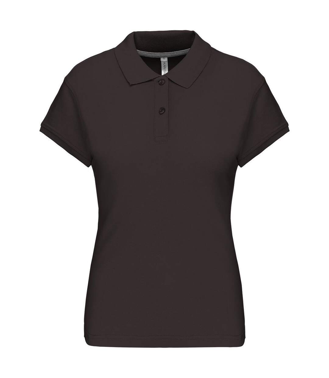 Polo manches courtes - Femme - K242 - gris foncé