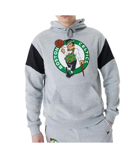 Sweat Gris Homme New Era Nba Hoody Bosc - L