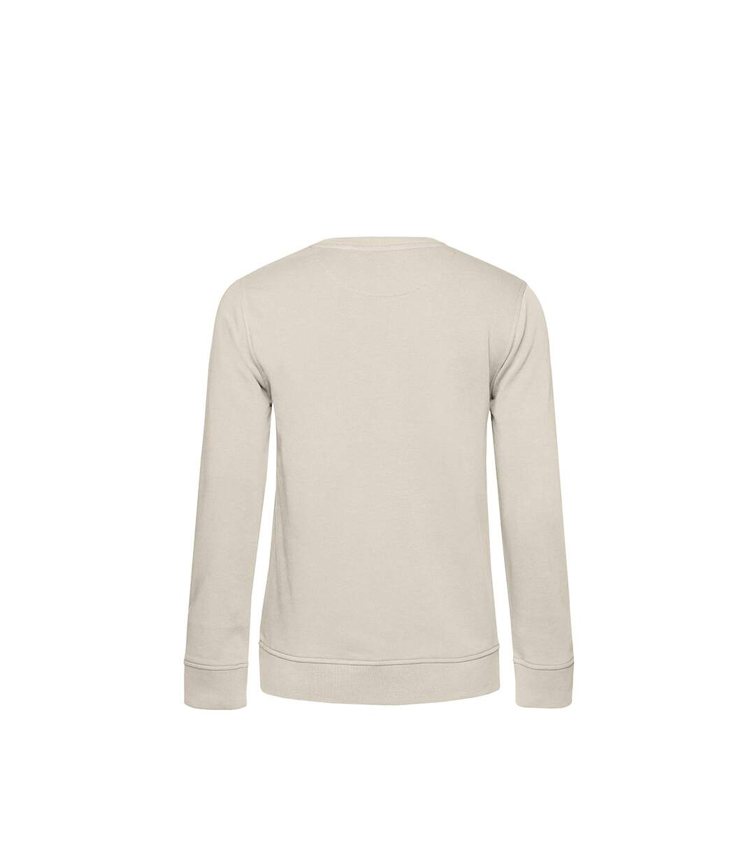 Sweat femme blanc cassé B&C