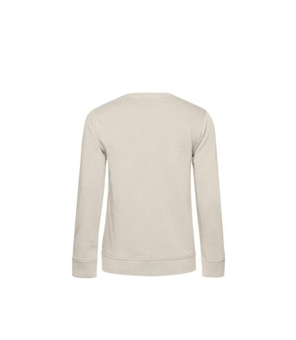 B&C Womens/Ladies Organic Sweatshirt (Off White) - UTBC4721