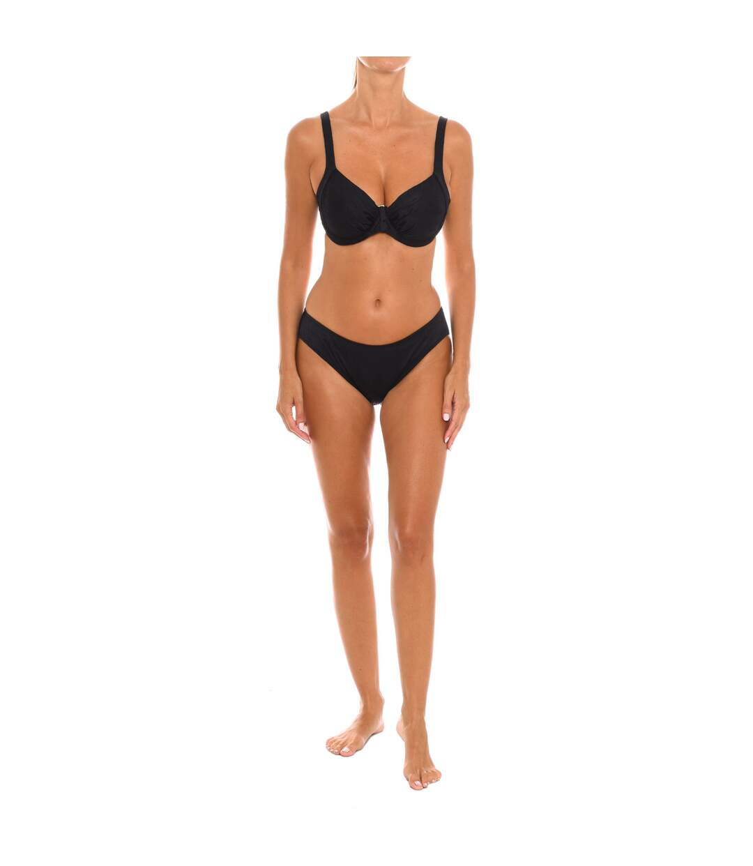 Women's unpadded underwire bikini EB1323C-1