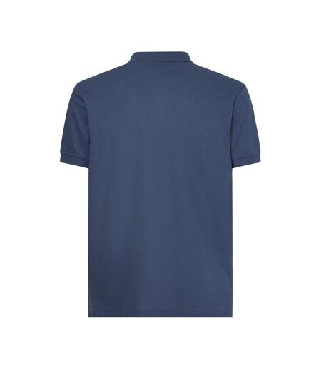 Mens 1985 Embroidered Logo Polo Shirt Indigo Tommy Hilfiger