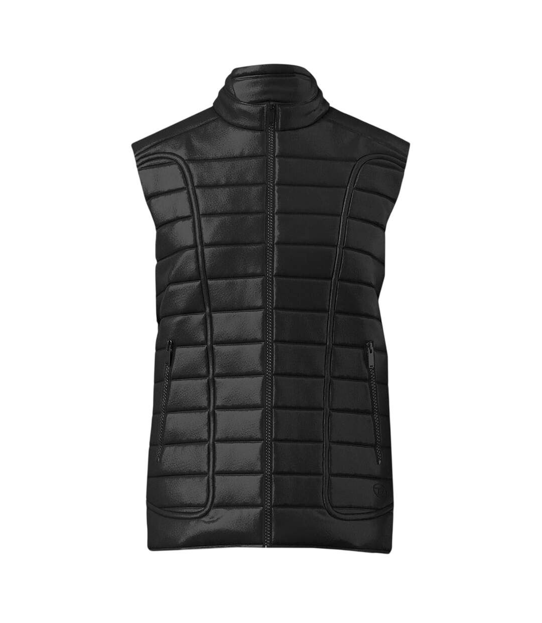 Veste Sans Manches Motif/style Rayures Horizontales Adulte Noir Diesel-1