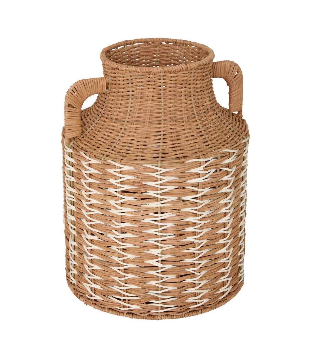 Vase Design en Rotin Soro 37cm Marron-1
