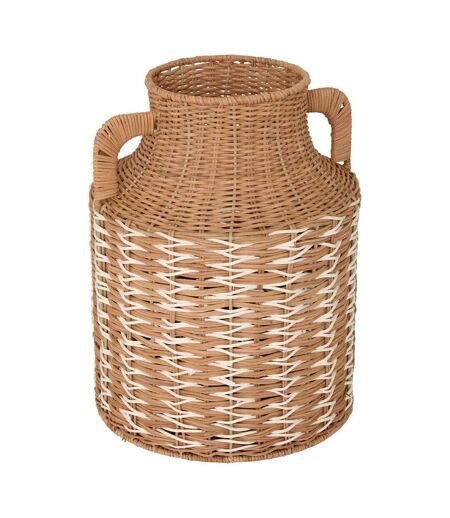 Vase Design en Rotin Soro 37cm Marron