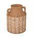 Vase Design en Rotin Soro 37cm Marron-1