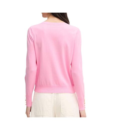 Pull rose femme tommy hilfiger co jersey
