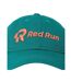 Casquette De Baseball Motif/style Logo Brodé Vert Kaki Red Run-3