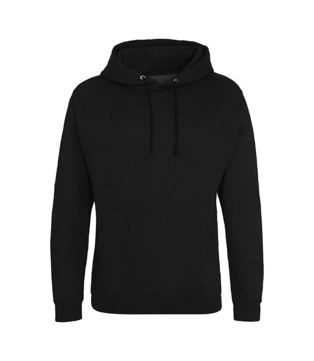 Sweat À Capuche College Adulte Noir Awdis-1