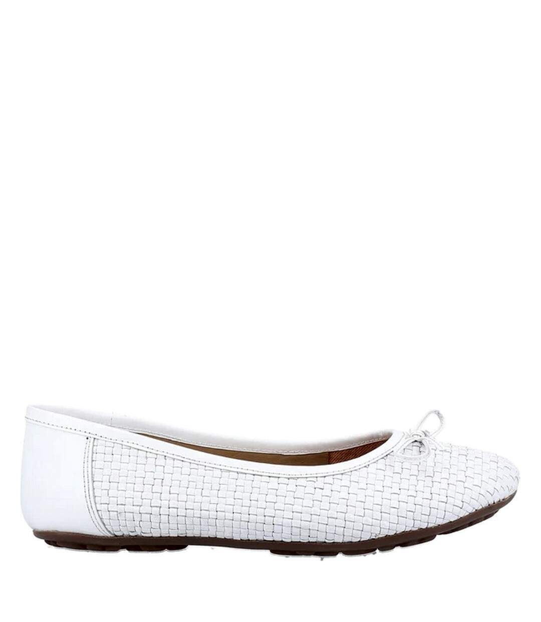 Ballerines femme blanc Hush Puppies